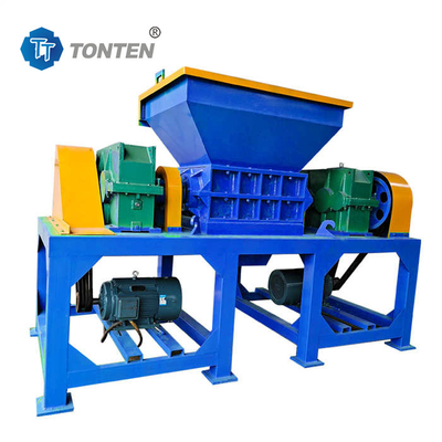 Kunststoff-Schredder-Gerät Metallholz-Doppelwellen-Schredder-Maschine