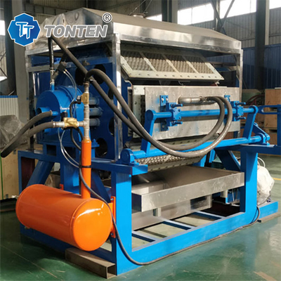 TONTEN Zellstoff-Eier-Tray-Produktionslinie Abfallpapier-Recyclingmaschine