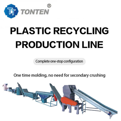 PET-Flaschen-Recycling-Reinigungslinie Kunststoffbrennende Recycling-Ausrüstung