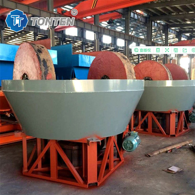 Gold-Rundschleifmaschine Wassereisenmühle 1200 Gold-Bergbauscheider für Afrika