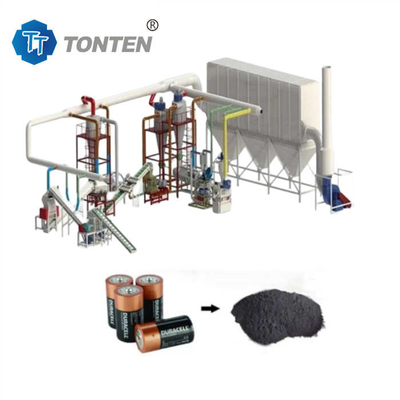 Schrott LFP Lithiumbatterie-Recycling-Maschine Produktionsanlagen