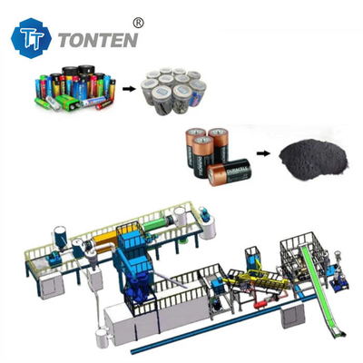 Schrott LFP Lithiumbatterie-Recycling-Maschine Produktionsanlagen