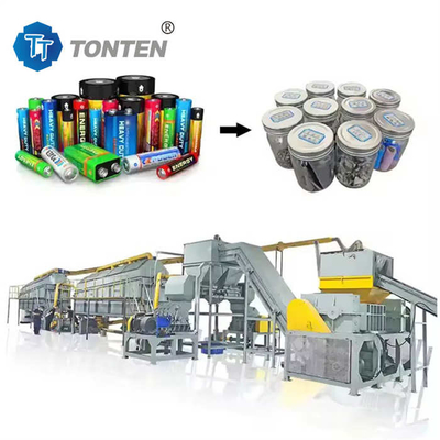 Abfallblei-Säure-Lithium-Ionen-Batterie-Recycling-Maschine Produktionslinie angepasst