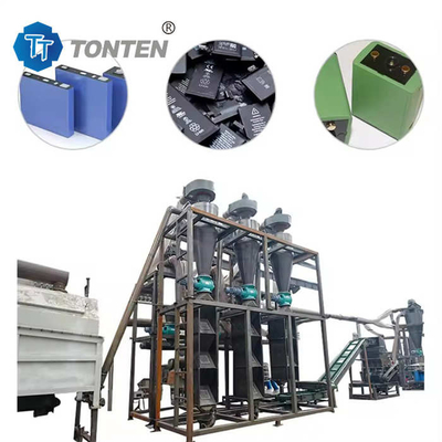 Abfallblei-Säure-Lithium-Ionen-Batterie-Recycling-Maschine Produktionslinie angepasst