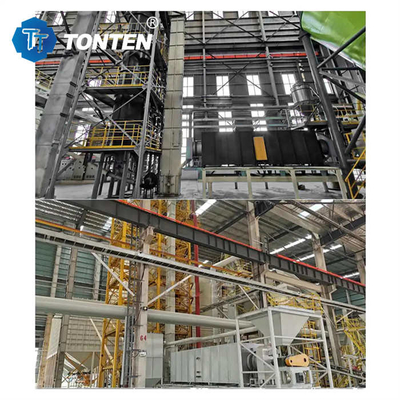TONNEN Industrielle Glasbrüchmaschine Produktionslinie zum Sand 6-25t pro Charge
