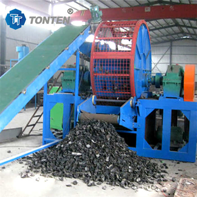 Reifenkautschuk-Zerschlagung Recycling Produktionslinie Schrott Reifen Recycling Gummipulver