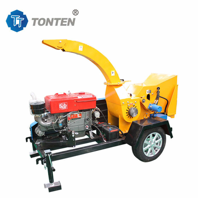 Baumzweige Holzbrenner Holzspaltmaschine Mobildiesel