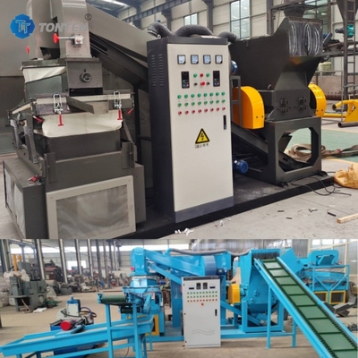 Abfallkabel Kupferdraht Granulator Recycling-Linie Kupfer Reismaschine