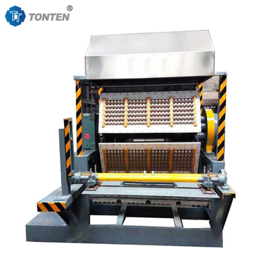 Kartonpapier-Ei-Tray-Mach-Maschine Abfallpapier-Recycling-Produktionslinie