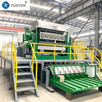 Kartonpapier-Ei-Tray-Mach-Maschine Abfallpapier-Recycling-Produktionslinie
