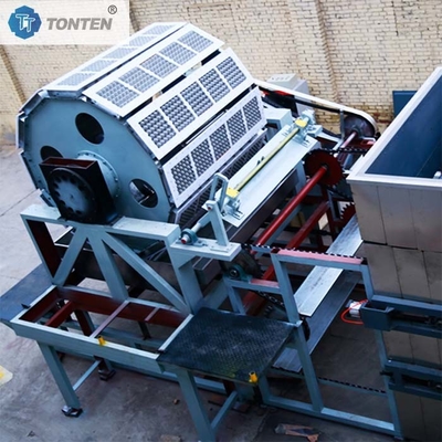 Abfallpapier-Recycling-Eier-Tray-Mach-Maschine Papier-Pulp-Form-Maschine