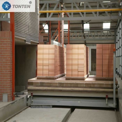 Automatische elektrische Tunnel-Ofen-Ausrüstung Gasverkalkte Schubplatte
