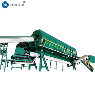 Küchenmüll-Sortierungs-Recyclinglinie Badezimmermüllpapier-Glas-Recyclinganlage