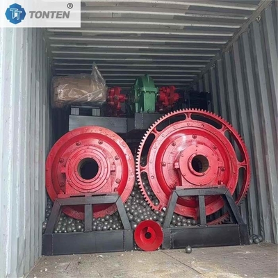 Aluminiumpulver Mineralverarbeitungsgeräte Kalk Eisenerz Schleifkugelmühle 900x3000