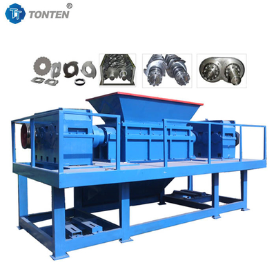 Schrott Eisen Reifen Metall Schredder Brechmaschine Dosen Doppelwelle Schredding