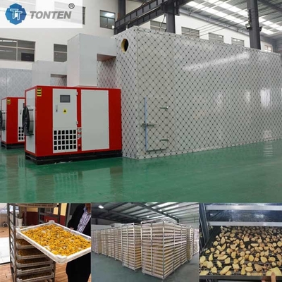 Heizpumpen-Trocknungsmaschine Nüsse Trocknungsmaschine Rindfleisch Obsttrockner Industrie