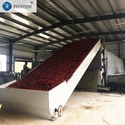 Pfeffer-Chili-Gürtel-Trocknungsmaschine Edelstahl-Lebensmittel-Trocknungsmaschine Trocknungsausrüstung
