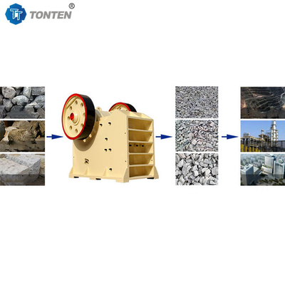 PE-Stein-Kieferbrüchmaschine Bergbau-Erz-Stein-Kieferbrüchmaschine Portable