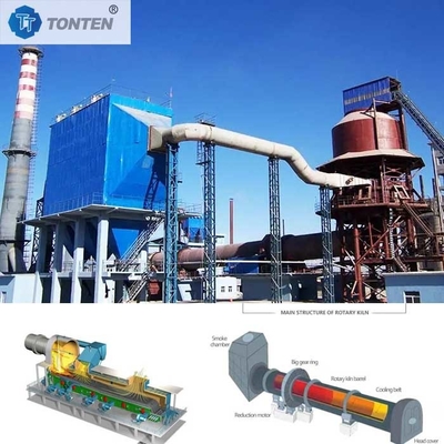 Zement Kalkstein Drehöfen Aluminiumhydroxid Drehöfen für Stahlwerke