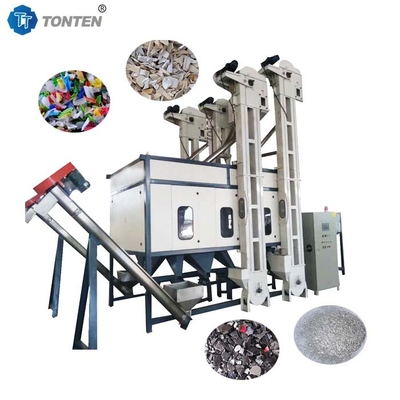 PET-PVC-ABS-PP-Anlage zum Recycling von Kunststoffabfällen Elektrostatischer Separator
