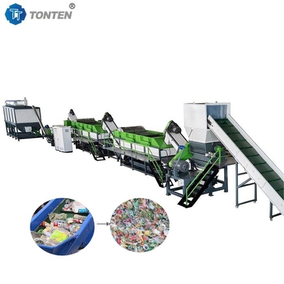Plastikfolie-Tasche Polypropylen-PP-Recycling-Anlage Ldpe Waschmaschine