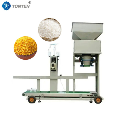 Verpackungsmaschine für das Abdichten von Plastikpellets und für das Wiegen von Füllstoffen 25 kg 50 kg