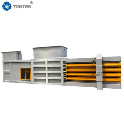 Horizontale Abfallpapier-Hydraulische Baller Plastikflaschen-Balermaschine