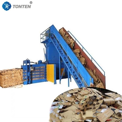 Hydraulische Schrottballermaschine für Kunststoffabfälle