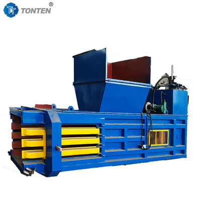 Horizontale hydraulische Plastikballermaschine Schrottballer Komprimieren automatisch
