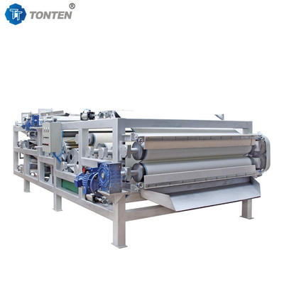 Abwasser entsalzen Verdickung Abwassergurt Press Filter Schlamm Entwässerung Gurt Maschine