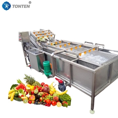 Vollautomatische Blasenwaschmaschine für Obst und Gemüse