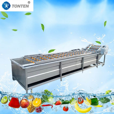 Luftblasenwaschmaschine für Bananen- und Obstwaschmaschine 6kw 380v