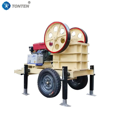 Diesel mobile Kiefermaschine Beton- und Steinmaschine für Mineral