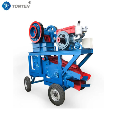 Diesel mobile Kiefermaschine Beton- und Steinmaschine für Mineral