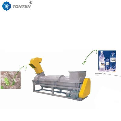 PET-Flaschen-Pellermaschine Plastiketikettentferner-Separator Recycling
