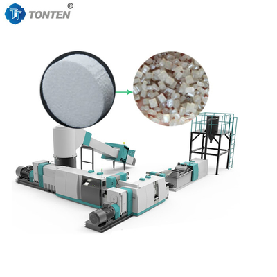 PP PE PVC Schaumschmelzgranulationsmaschine Filmpelletizer Granulationsmaschine