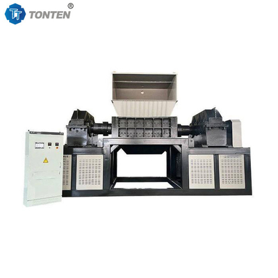 Eisenfass Tray Knochen kann Doppelwelle Shredder Kopf Material Shredder