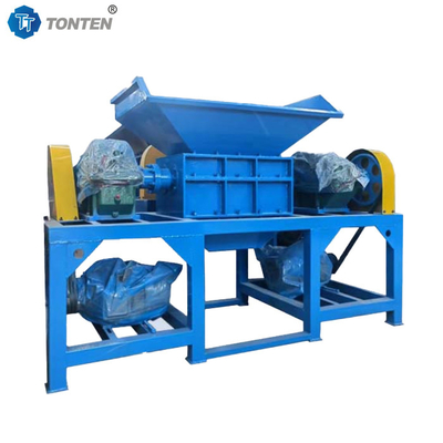 Abfallreifen Kleidung Shredder Müll Kunststoff Doppelschacht Shredder
