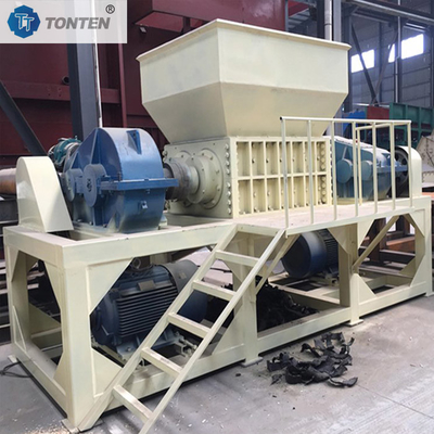 China Hersteller Aluminium-Abfallmetall-Doppelwellen-Schredder-Maschinen