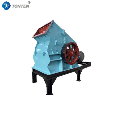 Kleine mobile Hammercrusher Mini-Steinbrüchmaschine mit Förderer
