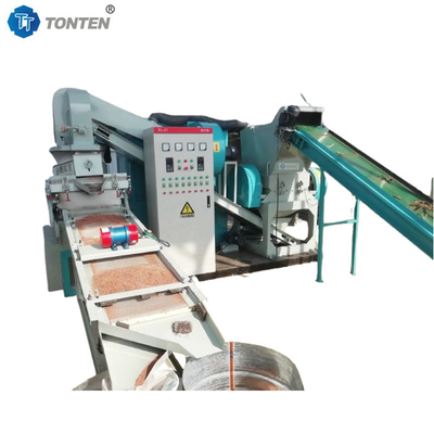 Kupfergranulierer-Schrott Kupferdraht-Recyclingmaschine Kupferreis-Anlage