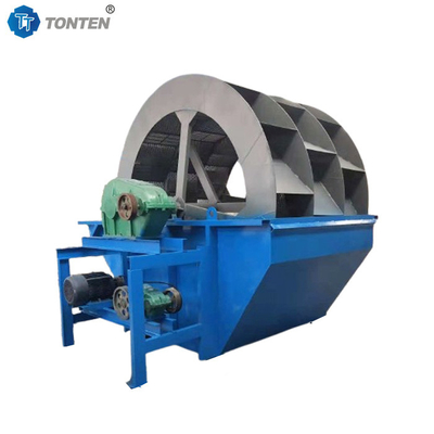 China Wheel Mobile Sand Waschmaschine Fluss Sand nasse Waschmaschine