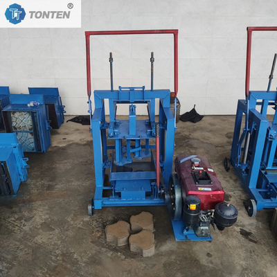 Zementbetonblock Diesel Ziegelmachmaschine Ziegelpflastmaschine