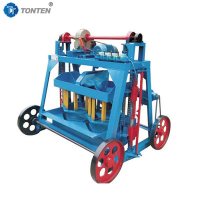 Maschine zur Herstellung von Bodenziegeln Plattform Vibration Mobile Blockformmaschine