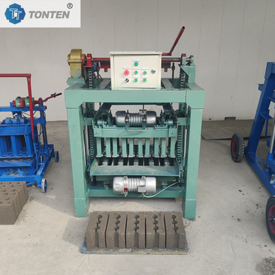 Neue halbautomatische Zementblockformmaschine Hohlziegelmaschine