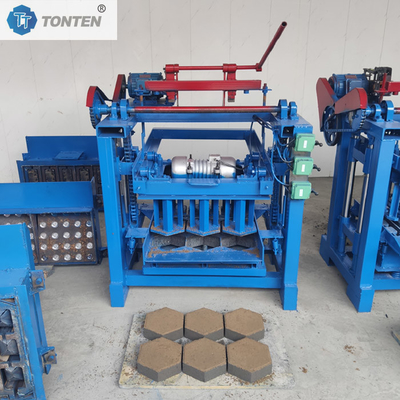 4-35A Halbautomatische Blockformmaschine Poröse Ziegelmaschine