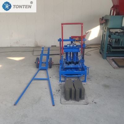 Handwerkliche mobile Ziegelmaschine Hohle Ziegelmaschine