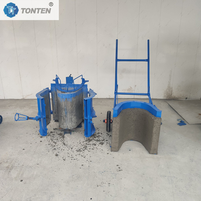 Feststeckengießelmaschine Portable hydraulische Ziegelmacher für Projekte zur Gewässerpflege