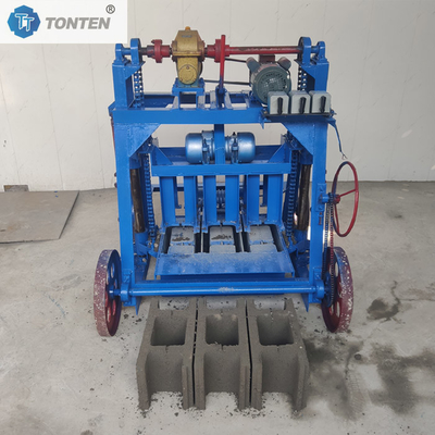 Maschine zur Herstellung von Bodenziegeln Plattform Vibration Mobile Blockformmaschine
