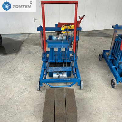 2-45 Handwerkliche kleine mobile Ziegelmaschine Betonformmaschine